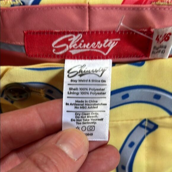 Stylish Yellow Patterned Women's Jeans - Picture 2 of 12